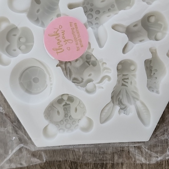 Safari Theme Chocolate Fondant Gum Paste Silicone Mold NEW - Picture 6 of 7